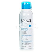 Uriage Fresh Deodorant - Αποσμητικό Σπρέι 24ωρο, 125ml