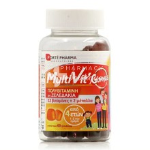 Forte Pharma MultiVit' Gummies - Πολυβιταμίνη, 60 gummies