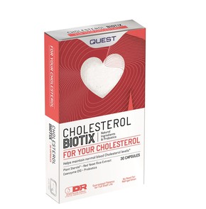 Quest Cholesterol Biotix Συμπλήρωμα Διατροφής Για 