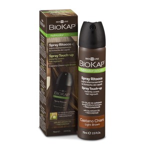 Biokap Touch Up Spray Light Brown, 75ml