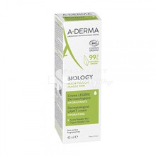 A-Derma Biology Dermatological Light Cream Hydrating - Ενυδατική Κρέμα με Ελαφριά Υφή, 40ml