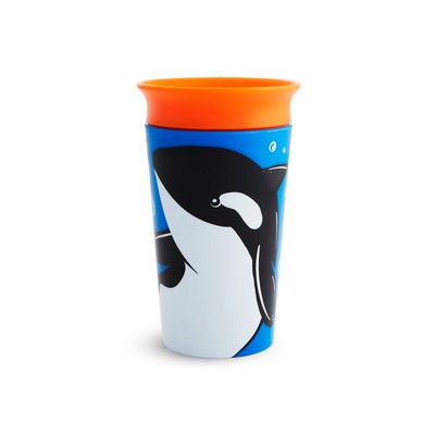 Munchkin Miracle 360° Deco Sippy Cup "Orca" 266ml