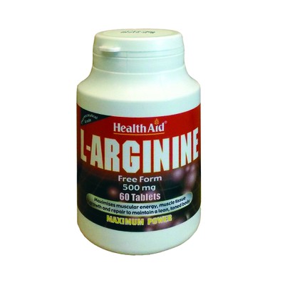HEALTH AID L-Arginine 500mg 60tabs