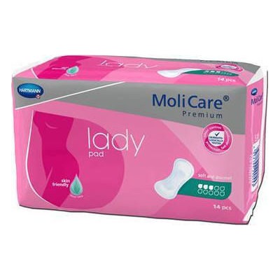 MOLICARE Premium Lady Pad Maxi Απορροφητικές Σερβιέτες Για Ελαφριάς Μορφής Ακράτεια 14 Τεμάχια