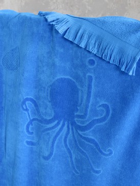 Πετσέτα Θαλάσσης Octopus Jacquard