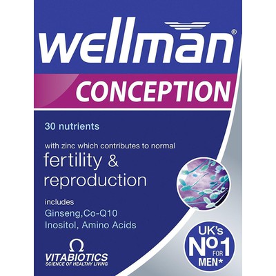 Vitabiotics Wellman Conception 30tabs