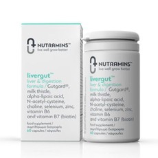 Nutramins Livergut, Συμπλήρωμα Διατροφής Για Την Φ