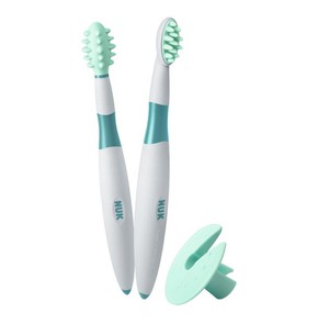 Nuk Training Tooth - Brush Set  6-15 Month 2 Tooth