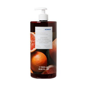 Korres Grapefruit Body Cleanser, 1L 
