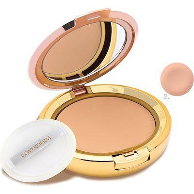 COVERDERM Camouflage Compact Powder Normal Skin 02 10gr