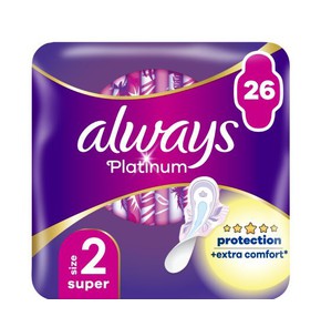 Always Ultra Platinum Super (Size 2), 26pcs