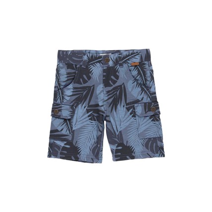 Boboli Fleece Bermuda Shorts ''Leaves'' For Boy (5