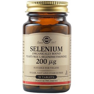 SOLGAR Selenium 200mg 50tabs