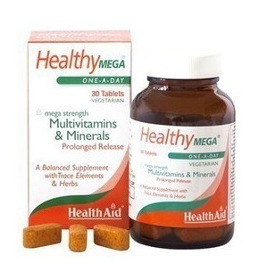 Health Aid Healthy Mega  Minerals 30 Tablets