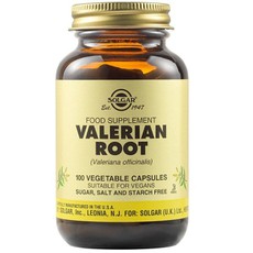 Solgar Valerian Root Συμπλήρωμα Διατροφής 100veg.c