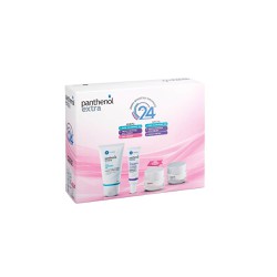 Medisei Panthenol Extra Promo With Face Cleansing Gel 150ml + Triple Defense Eye Cream 25ml + Day Cream SPF15 50ml + Night Cream With Active Night 50ml