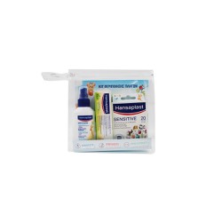 Hansaplast Junior Kit Περιποίησης Πληγών Με Σπρέι Καθαρισμου 100ml + Επιθέματα 20 τεμάχια + Κρέμα Επούλωσης 20gr