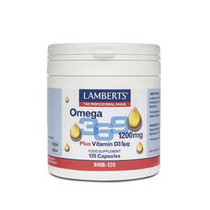LAMBERTS Omega 3.6.9 1200mg 120κάψουλες