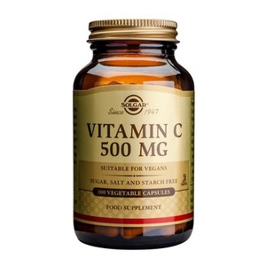 SOLGAR Vitamin C 500mg 100vegetable capsules