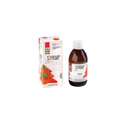 Kaiser Syrup Plus Sore Throat Syrup With Essential Oils Natural Extracts & Orange Flavored Honey 200ml