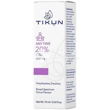 Tikun Any Time 20% CBD 2000mg - Υπογλώσσιες Σταγόνες Ελαίου Κάνναβης, 10ml