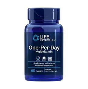 Life Extension One Per Day Multivitamin, 60 Tabs
