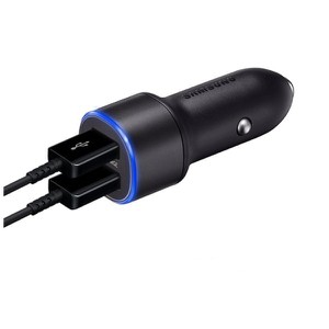 Samsung Car Charger 15W Combo Cable Type-C/USB Bla