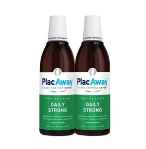 1+1 Plac Away Strong Daily Care Mouthwash, 2x500ml
