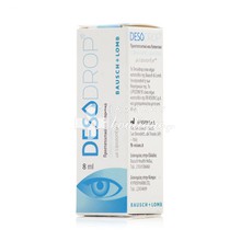 Bausch & Lomb Desodrop Eye Drops - Οφθαλμικό Διάλυμα, 8ml