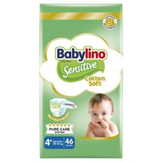 Babylino Sensitive Cotton Soft No4+ 10-15 Kg Βρεφι