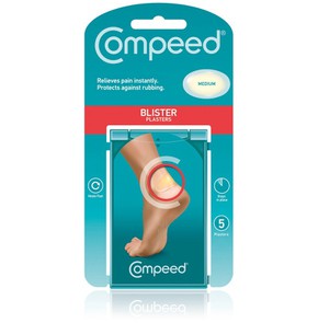 Compeed Patches for Blisters Medium, 5pcs 