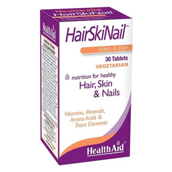 HEALTH AID HAIR, SKIN & NAIL FORMULA 30CAPS