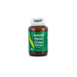 Health Aid Agnus Castus 550mg Nutritional Supplement For Natural Care Of The Female Cycle 60 tablets
