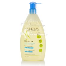 A-Derma Primalba 2 in 1 Cleansing Gel - Τζελ Καθαρισμού για Βρέφος, 500ml 