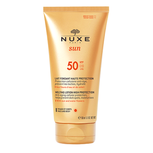 NUXE SUN Αντηλιακό γαλάκτωμα σώματος Spf50 150ml
