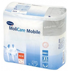 Hartmann MoliCare Mobile - No XSmall 915840, 14τμχ