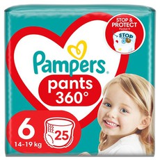 Pampers Pants Πάνα Βρακάκι Μέγεθος 6 (14kg-19kg) 2