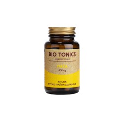 Bio Tonics Premium Maca 400mg Συμπλήρωμα Διατροφής Για Ενίσχυση Της Σεξουαλικής Λειτουργίας & Της Γονιμότητας 40 φυτικές κάψουλες