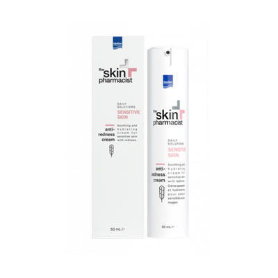 THE SKIN PHARMACIST Sensitive Skin Anti-Redness Cream Καταπραϋντική & Ενυδατική Κρέμα Προσώπου Για Το Ευαίσθητο Δέρμα Με Τάση Ερυθρότητας 50ml