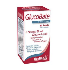 Health Aid Glucobate, 60 Tabs