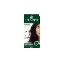 Herbatint Permanent Haircolor Gel 2N Herbal Hair Dye Black Brown 150ml 