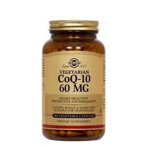 Solgar Coenzyme Q-10 60mg 30 Veg Caps