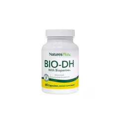 Natures Plus Bio-DH DHEA 25mg Supplement To Reduce The Unpleasant Symptoms Of Menopause 60 Capsules