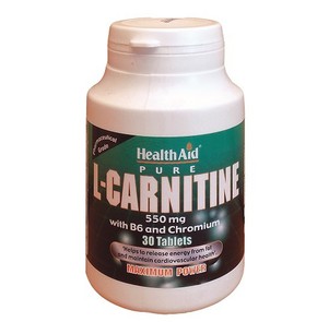 Health Aid L-Carnitine with Vitamin B6 & Chromium 