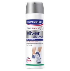 Hansaplast Foot Deodorant Antimicrobial Spray Silv