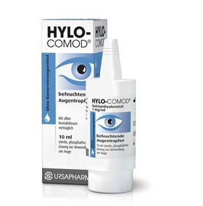 Hylo Comod Hyalouroni Acid Tears 10ml 300 Drops