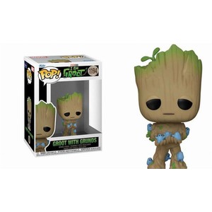 Funko Pop! Marvel: I am Groot - Groot with Grunds 