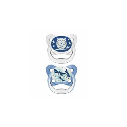 Dr.Brown's Prevent Night Pacifier 0-6m With Silicone Nipple 2 pieces