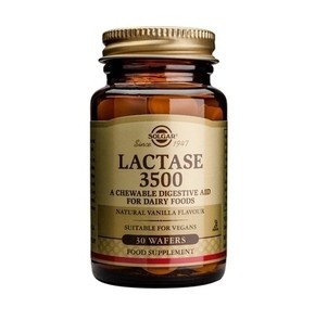Solgar Lactase 3500 Chewable Tabs 30 Wafers