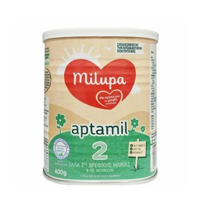Milupa Aptamil 2 Milk for 6-12 Months, 400gr